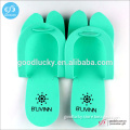 Custom eva spa slipper with own logo wholesale disposable slipper for hotel